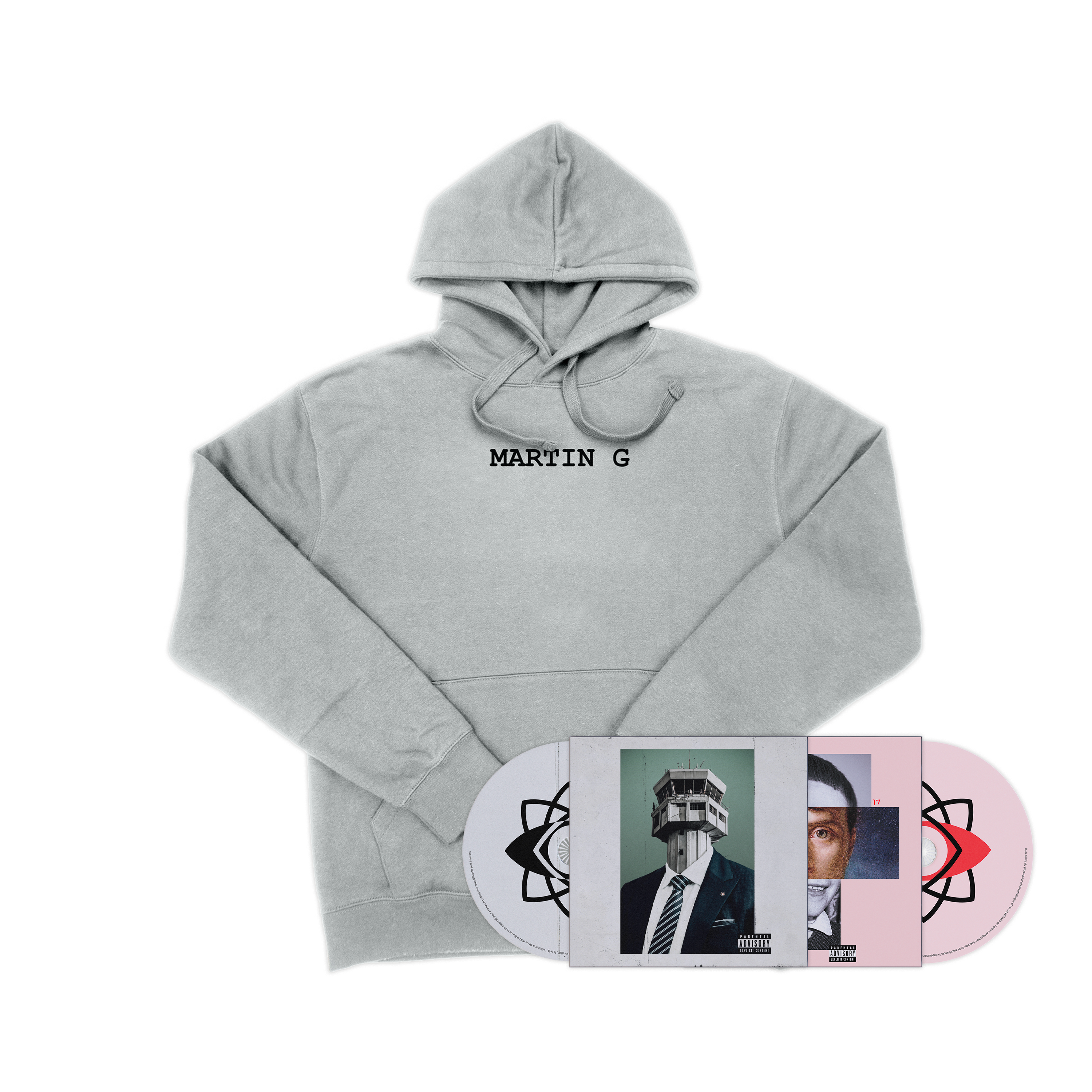 Double CD “Sous haute surveillance“ + “Sous surveillance“ & Hoodie “Sous haute surveillance“