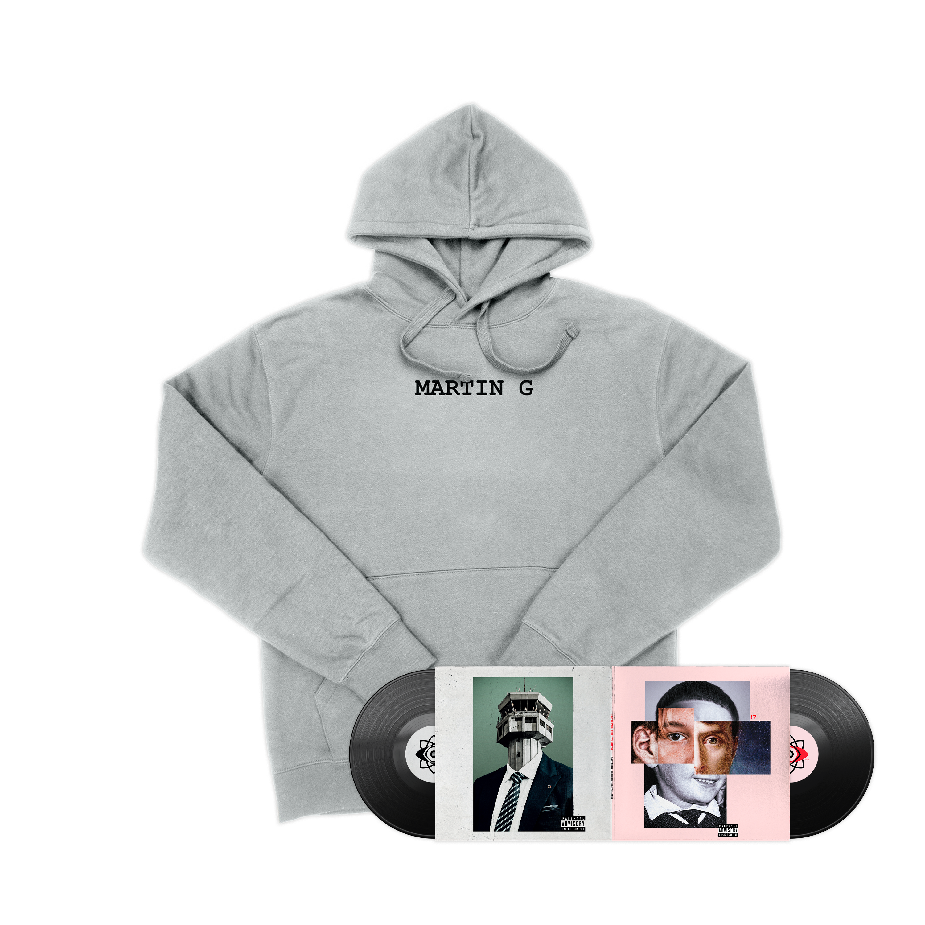 Double vinyle “Sous haute surveillance“ + “Sous surveillance“ & Hoodie “Sous haute surveillance“