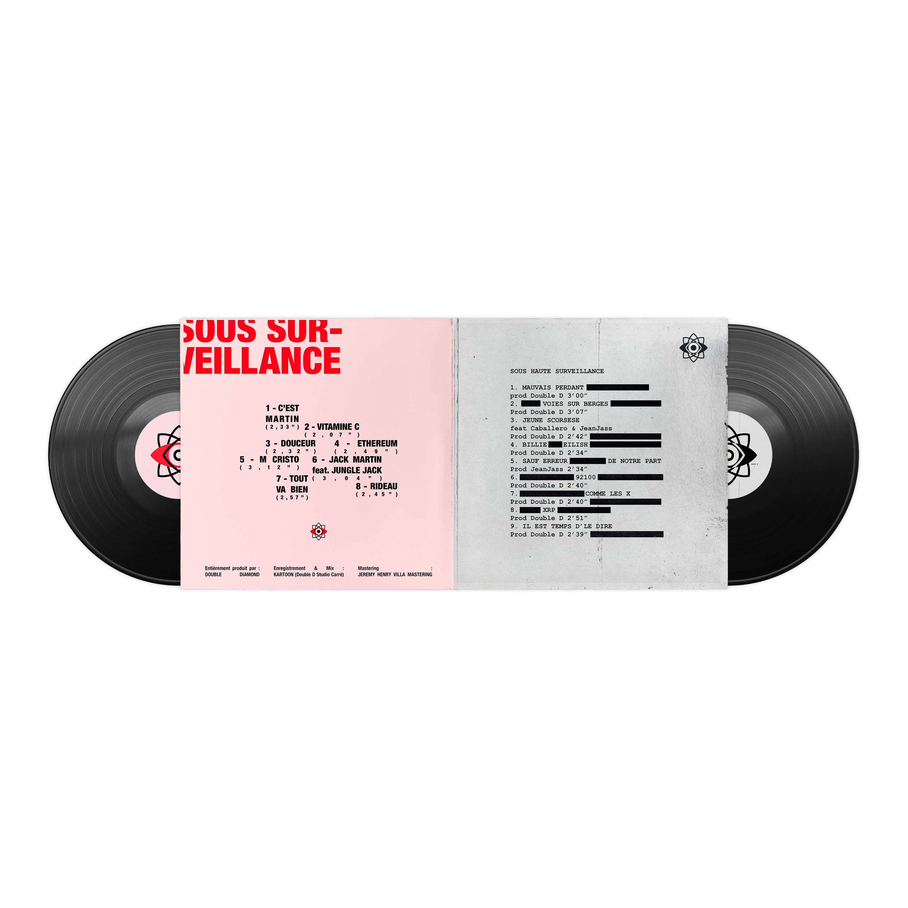 Double vinyle “Sous haute surveillance“ + “Sous surveillance“